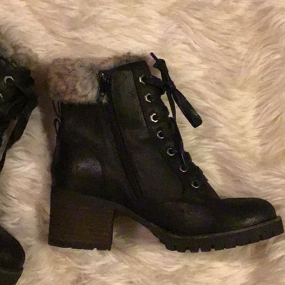 Steve Madden women’s black boots shoes size 8 - Picture 3 of 6